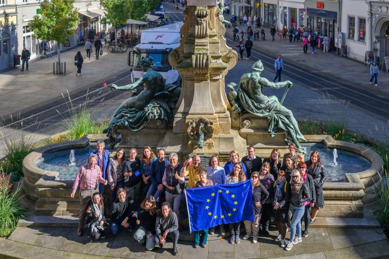 16.10.24, Erfurt: Auftaktveranstaltung »DCYDE« des Europäischen Informations-Zentrums in der Thüringer Staatskanzlei. Foto: Candy Welz
