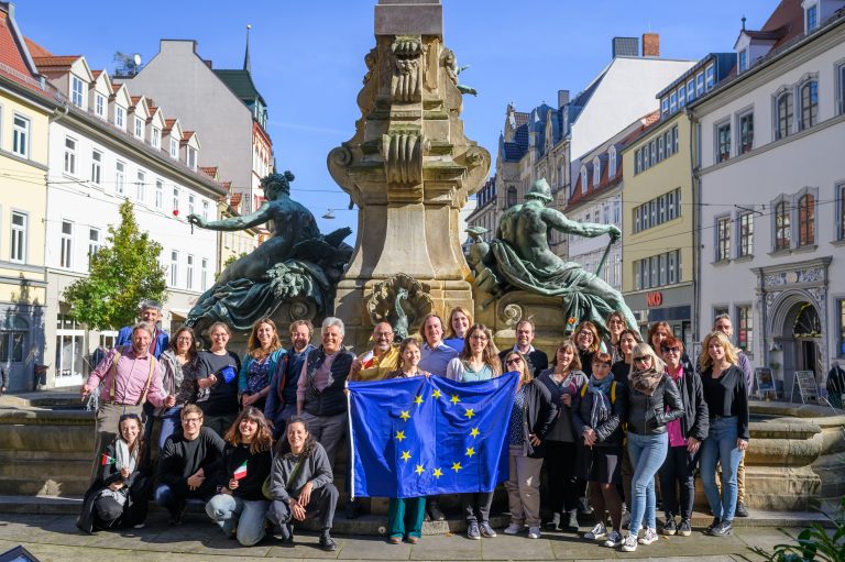 16.10.24, Erfurt: Auftaktveranstaltung »DCYDE« des Europäischen Informations-Zentrums in der Thüringer Staatskanzlei. Foto: Candy Welz